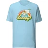 Discount Snoopy Rainbow Adult T-Shirt Snoopy | T-Shirts