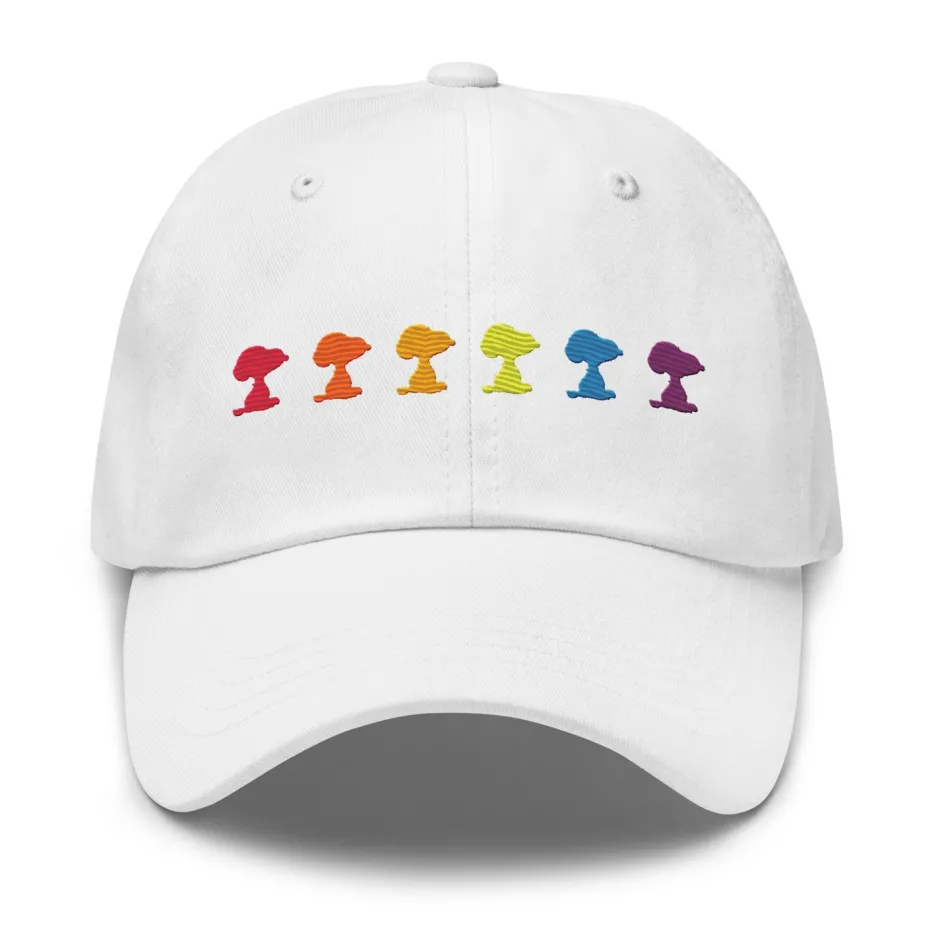 Clearance Snoopy Rainbow Dad Hat Snoopy | Hats & Beanies