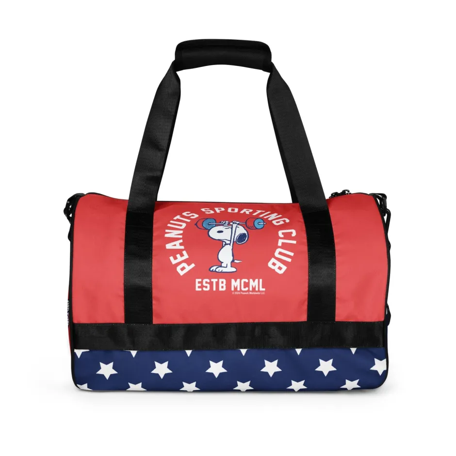 Hot Snoopy Sports Club Gym Bag Bags & Backpacks