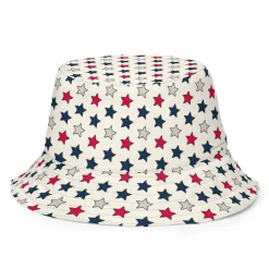Outlet Snoopy Stars Pattern Reversible Bucket Hat Snoopy | Hats & Beanies