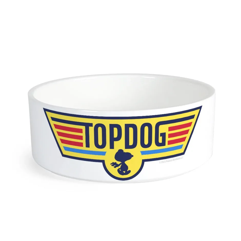 Online Snoopy Top Dog Personalized Small Pet Bowl Snoopy | Pet