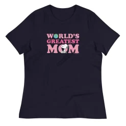 Sale Snoopy World's Greatest Mom Relaxed Women's T-Shirt Snoopy | T-Shirts