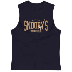 Outlet Snoopy's Strength Club Muscle Shirt Snoopy | Tank Tops
