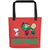 Fashion The Joy of Giving Tote Bag Snoopy | Charlie Brown