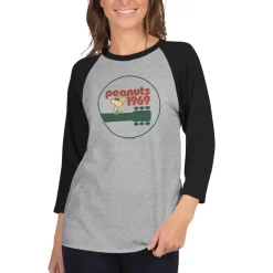 Sale Woodstock Guitar ¾ Sleeve Raglan T-Shirt Woodstock