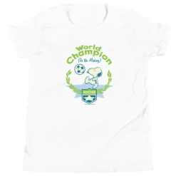 New World Champion in The Making Snoopy Kids T-Shirt Snoopy | T-Shirts