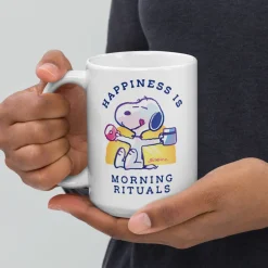 Hot 75 Years of Happiness Is Morning Rituals Mug Mugs