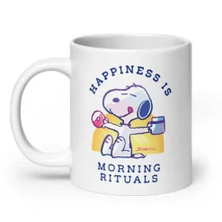 Hot 75 Years of Happiness Is Morning Rituals Mug Mugs